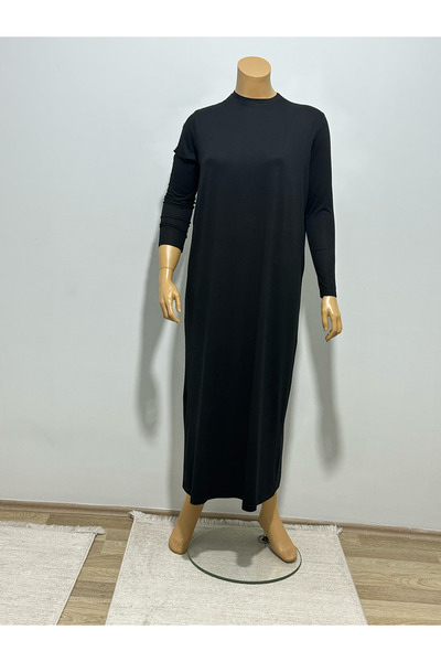 FFK TESETTÜR GİYİM Uzun İçlik Elbise 135 cm Uzun Kollu Bisiklet Yakalı Astar ...