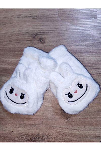 FuryaTedarik Slatke Lik figure, dečije Pliš rukavice - Mekane teksture zimske...