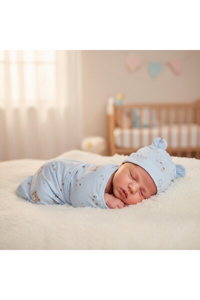 Bebekevi Hat Swaddle 71X51 cm 1280