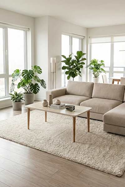 PDMPOİNT DOLAP MARKET Gondol Orta Sehpa Traverten