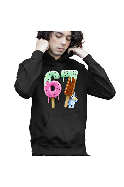 OEM Μπλούζα παγωτού Six Seven σε μπλε κρεμ απόχρωση για αγόρια 67