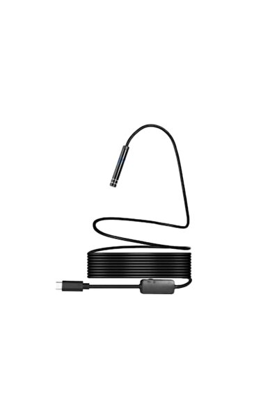 Dalip Baby Endoscop cu cameră, cablu de 5 m, USB tip C cu adaptor Micro USB, ...