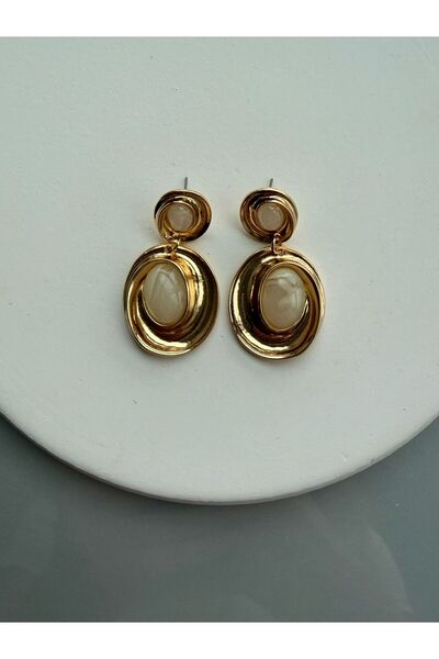 Nora Atelier Çelik Luna Küpe