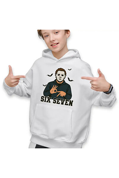 OEM Hanorac Copii Baieti Six Seven Horror Michael Myers 67 Halloween