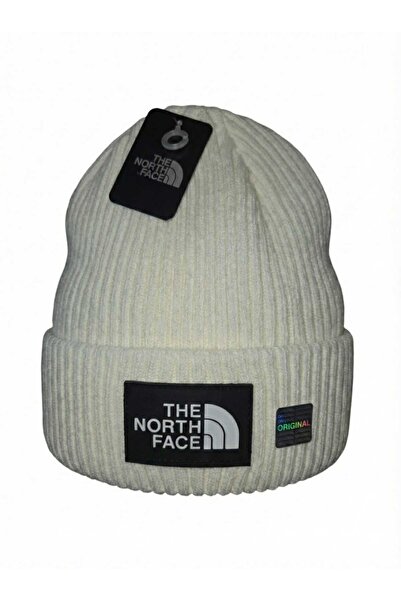 THE NORTH FACE Striped wool blend hat, Unisex, One Size, White