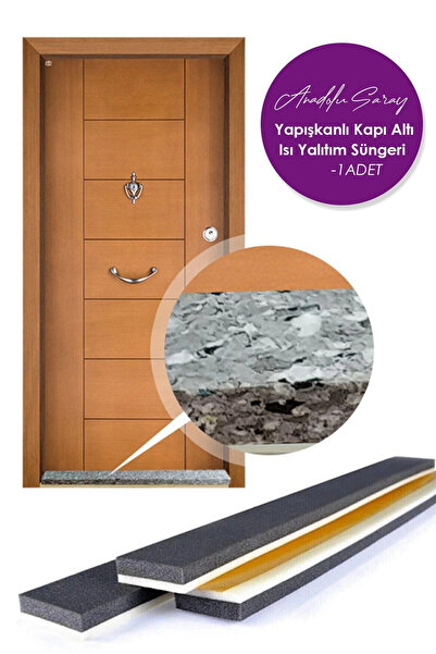 AL - KAR TİCARET Adhesive Foam Under Door Heat Insulation Threshold Sponge