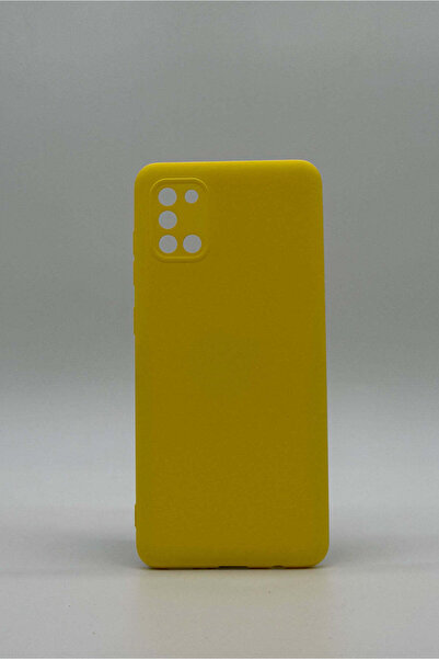 enva case حافظة متوافقة مع هاتف سامسونج A31 - أصفر