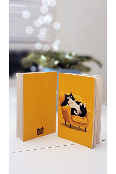 Başka Bir Hayat Diliyorum Defter - Özel Tasarım Kedi Köpek Hayvan A6