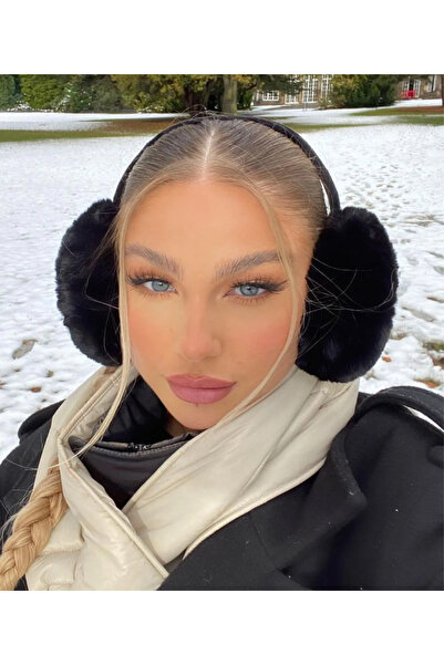 Saatistan Tüylü, Katlanabilir Kışlık Peluş Kulaklık, Rahat ve Şık Tasarım