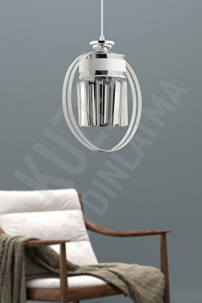 GYK LİGHT BUSE TAŞLI TEKLİ ŞIK MODERN AYDINLATMA AVİZE