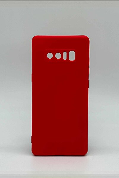 enva case حافظة متوافقة مع هاتف سامسونج نوت 8 - أحمر