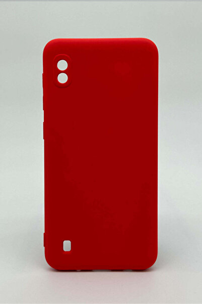 enva case حافظة متوافقة مع سامسونج A10 - أحمر