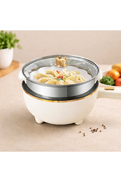 HALEY Πολυλειτουργική ηλεκτρική κατσαρόλα 1350W 7L + 5L