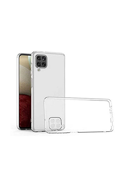 enva case حافظة متوافقة مع هاتف سامسونج A12 - شفافة