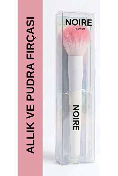 NOIRE PREMIUM Blush and Powder Brush White