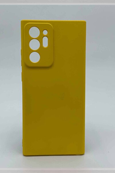 enva case حافظة متوافقة مع هاتف سامسونج نوت 20 الترا - أصفر