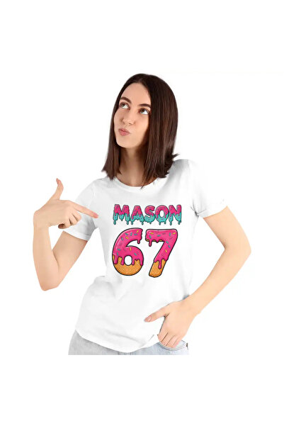 OEM Women's T-Shirt Six Seven Mason Creme Chocolate 67