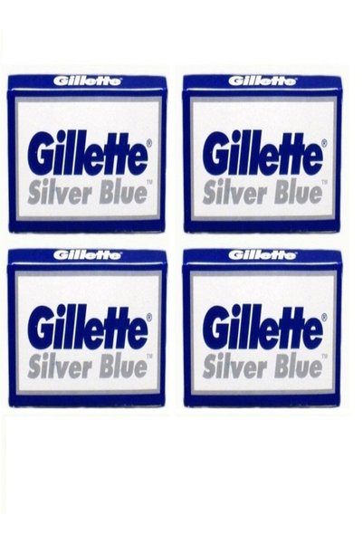 Sinekkaydı Silver Blue Jilet Paketi, 4 adet 5 li Keskin Teflon Kaplama Jilet ...