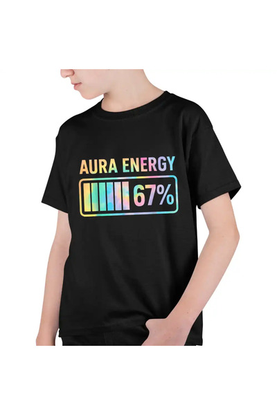 OEM Tricou Copii Baieti Six Seven Aura Energy 67