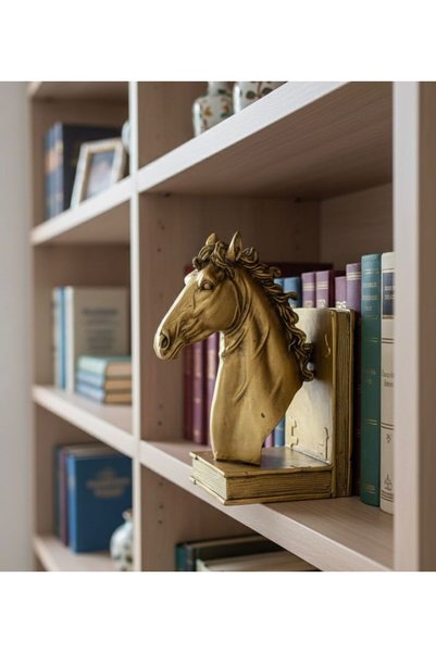Mirsa Global Figurină decorativă pentru cărți de cal (figurină)