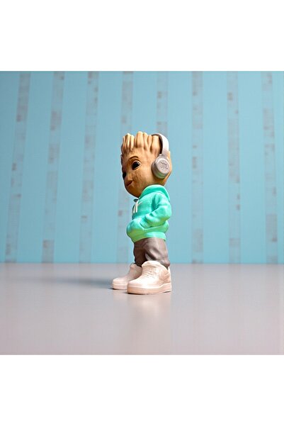FIGURİFY Baby Groot Figürü – Isme Özel Dekor Koleksiyon Parçası - 12 CM