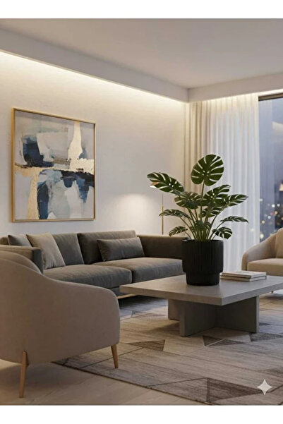 polivahome Vega Model Büyük Dekoratif Modern Saksı Ve Vazo 20 Lt ( 31,5 Cm X ...