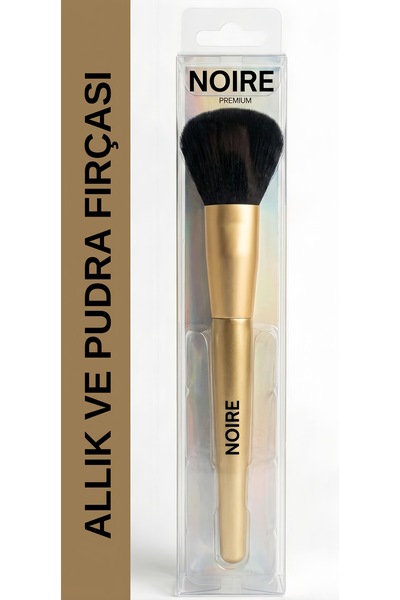 NOIRE PREMIUM Blush and Powder Brush Gold