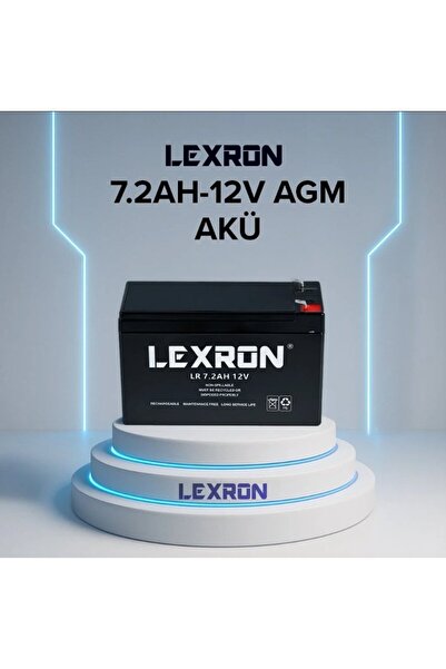 Lexron - İnges 12 VOLT 7.2 AMPER AGM AKÜ