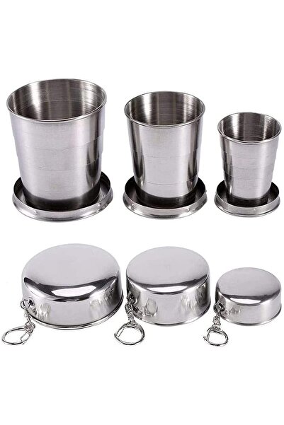 Yelajoy Collapsible Cups with Lid and Keychain