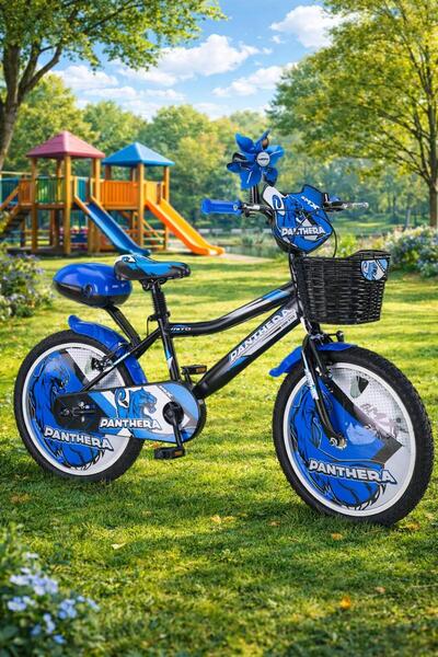 Fiesta 20 Jant Panthera Sepetli Bagajlı Lux Bisiklet + YAN DESTEK TEKER HEDİY...