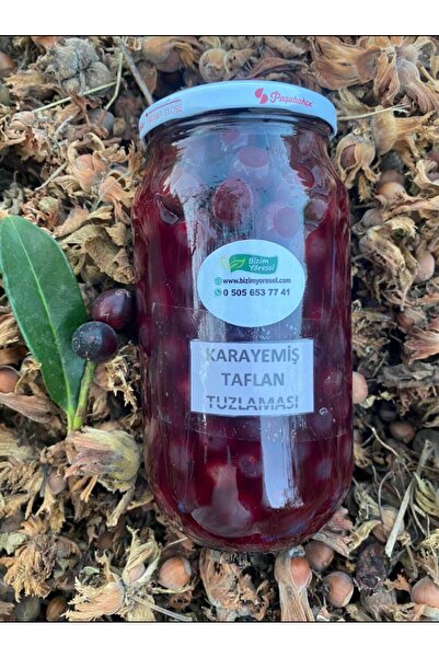 Bizim Yöresel Karayemiş -Tafnal Tuzlaması (1 Kg )