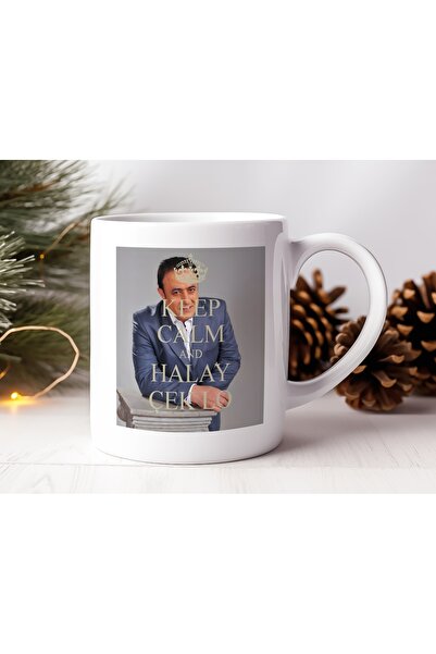 Beramussa كوب مرح مكتوب عليه 'حافظ على هدوئك وانعم بالسلام' - هدية ذات طابع م...