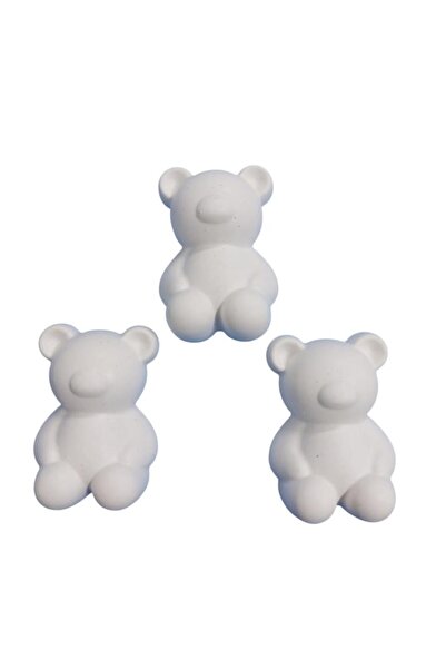 ehobici Sevimli Ayıcık Figür 7x5cm 3'lü Set