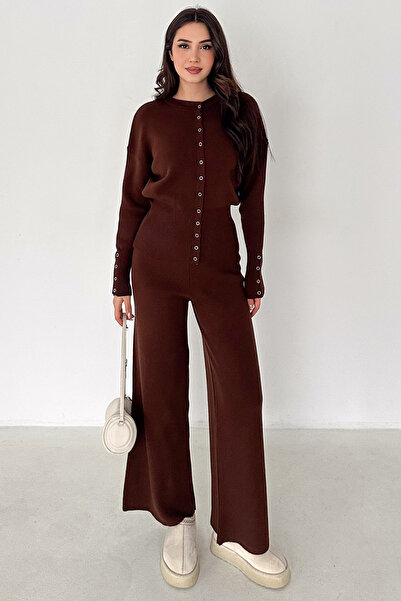 Noa&Noa Women's Wide Leg Knitwear Set – Knit Flow