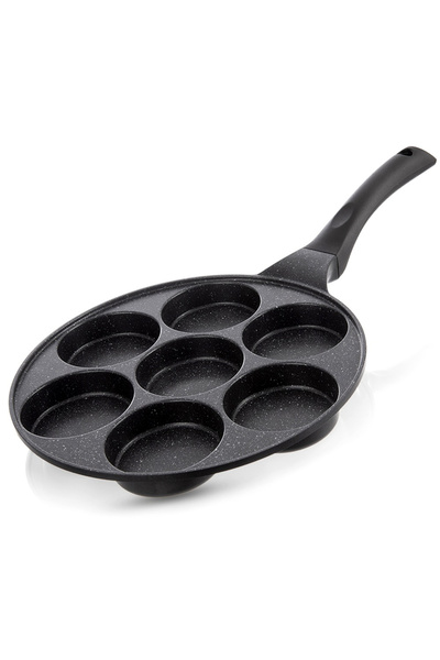 Other Patelnia do jajek granitowa 7 otworów GRANDE 27 cm