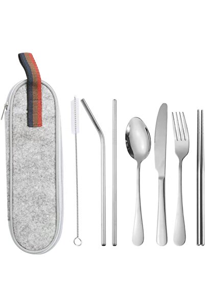 POSICHE Portable Camping Cutlery Set