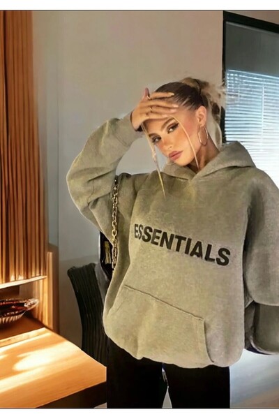 oneagılyazı 3 Yarn Combed Unisex Ov Oversized Weatshirt Essentıals