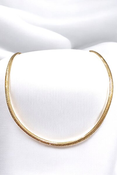 Altınaşkı İtalyan Taşsız Altın Kolye