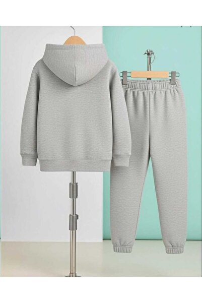 Nice Clothes Çoçuk Eşofman Takımı Kapşonlu UNİSEX ( 3 KEDİ BASKI )
