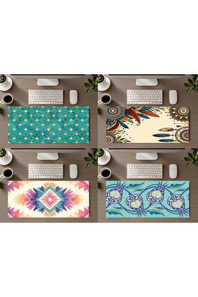Şen Dekorasyon 4'lü Mausepad set