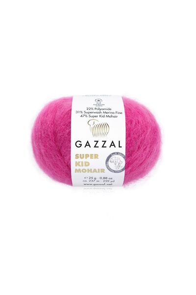 Gazzal Kid Mohair 3’lü Avantajlı Paket %40 Kid Mohair %30 Polyamid %30 Akrili...