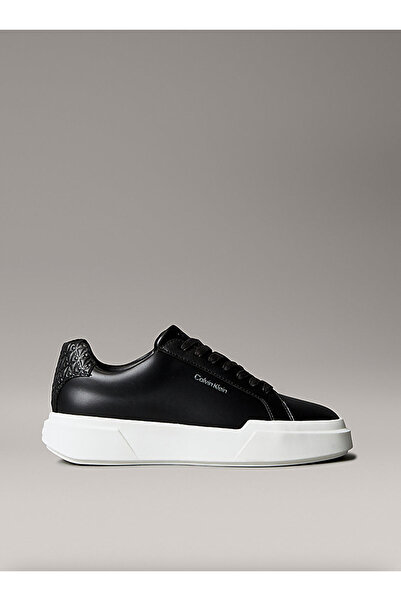 Calvin Klein CK Avenue - Smooth Leather Logo Trainers