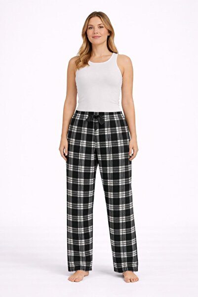 gamaro Women's Pajama Bottom Fleece-Lined Regular Comfortable Fit Pajama