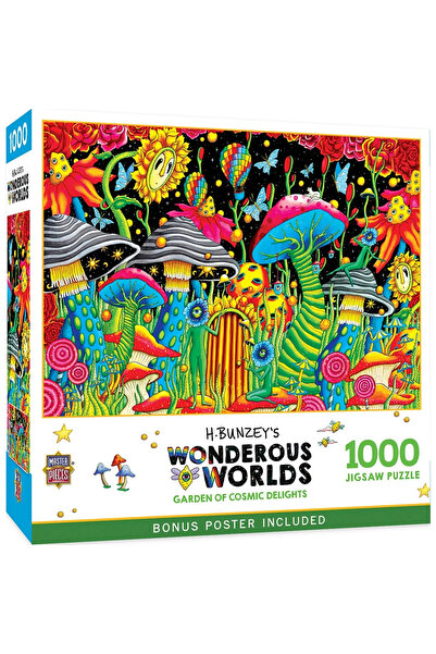 OEM Пъзел 1000 части Чудните светове Градина на космическите наслади