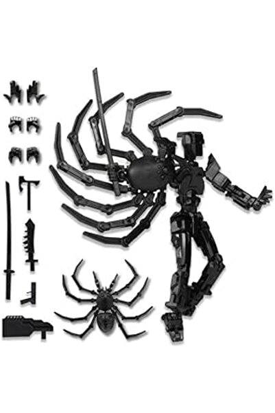 Generic Spider Robot Figure T13 5.7 Inch