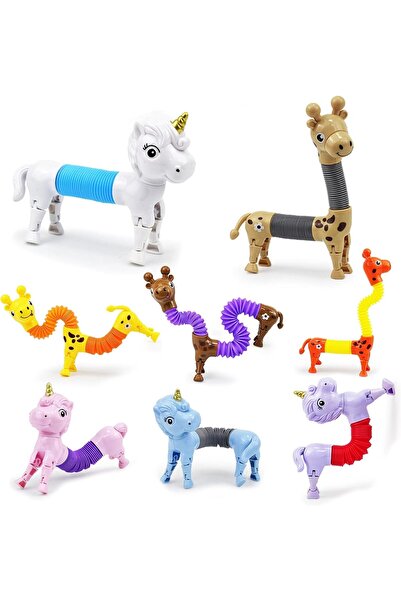 Generic Castwave Animal Shaped Pop Fidget Toys - 8 Pieces
