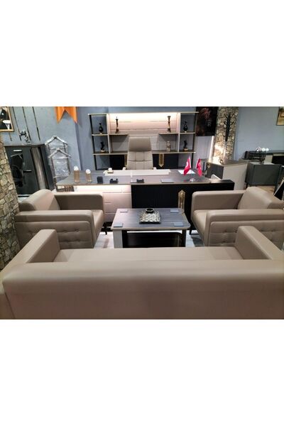 MOBLERD MOBİLYA EMPİRE MAKAM TAKIMI FULL SET 8 PARÇA