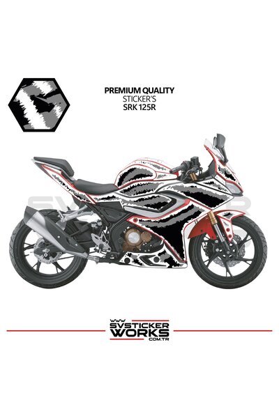 ARONA RKS SRK 125R - 250RS Kaplama Sticker Air Brush Motor Kaplama Modeli Haz...