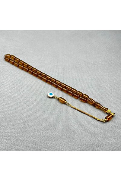 Tespih Çek Pirinç Püsküllü Nazar Boncuğu Detaylı Bilek Boy Kapsül Kesim Uçak ...