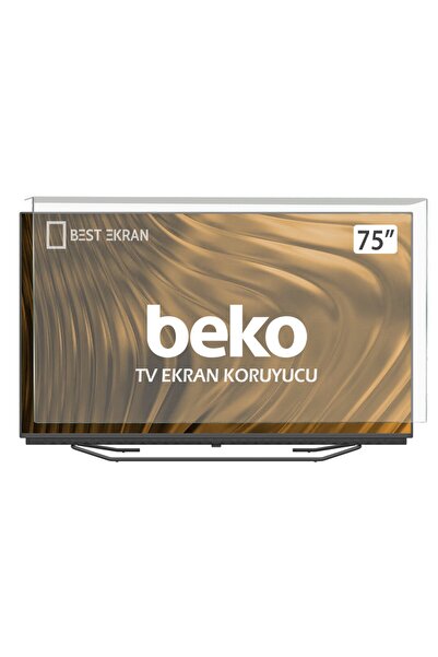 Beko B 975 C AI 75" inç Crystal 9 serisi Qled Tv 190 Ekran Koruyucu B975CAI